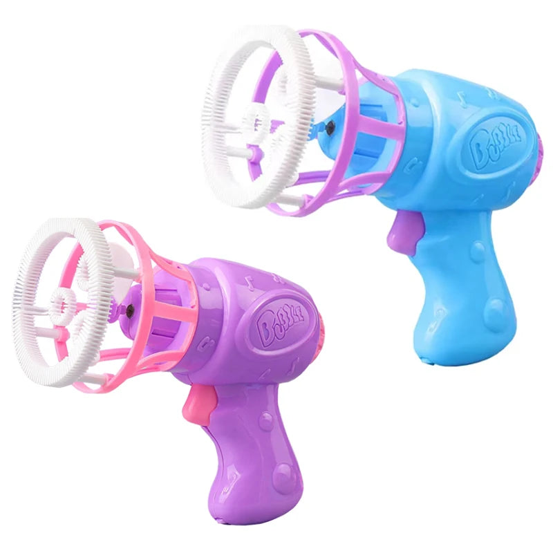 Automatic Bubble Gun – Fun Outdoor Bubble Blaster for Kids
