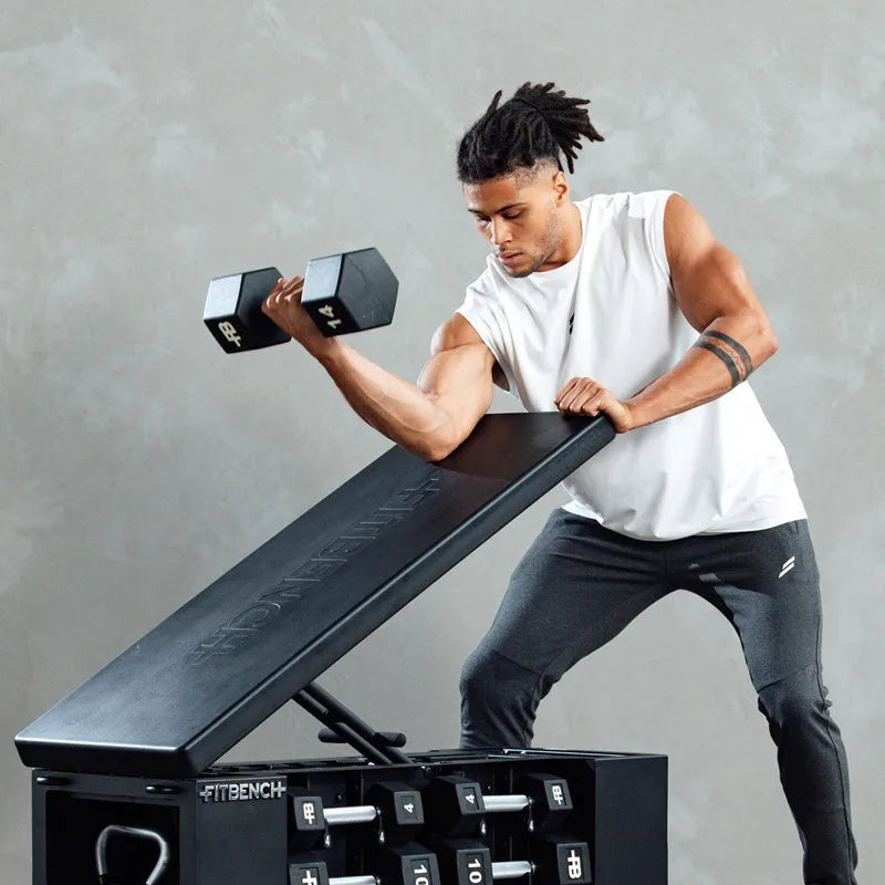 Men's Quick-Dry Sleeveless Athletic Shirt