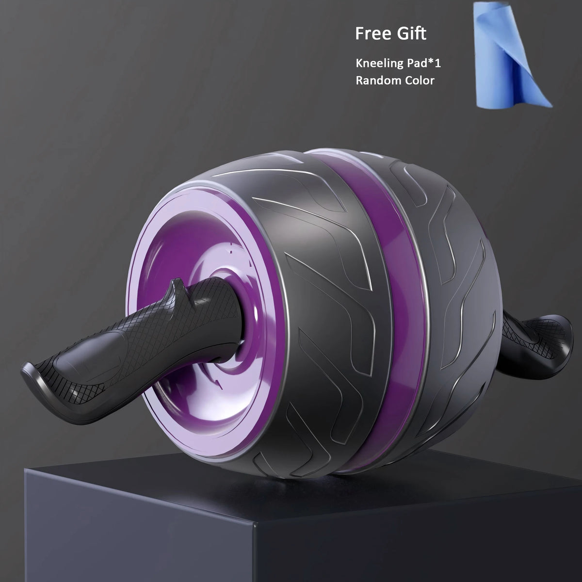 CoreSpin Rebound Ab Roller Wheel with Knee Mat