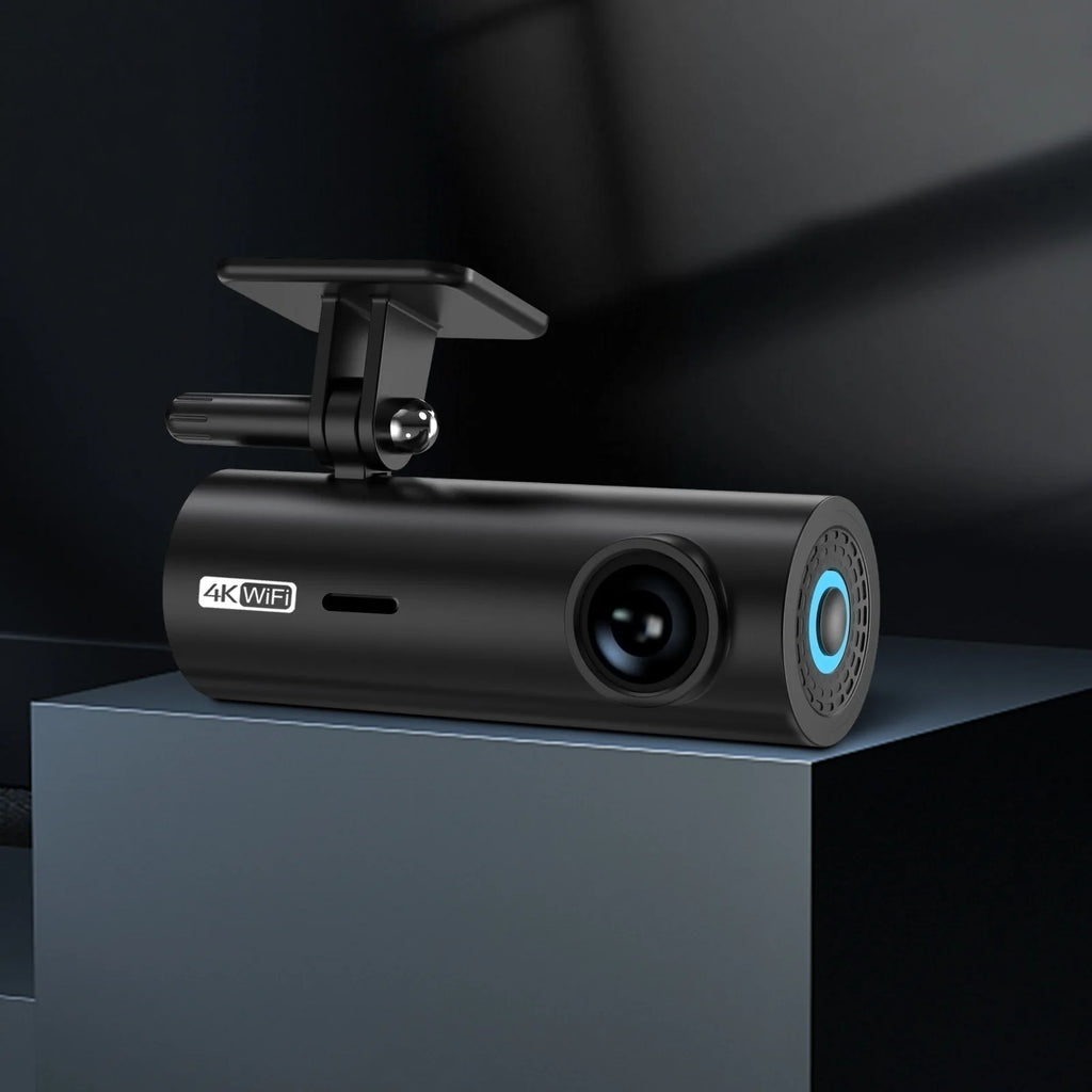 4K/2K WiFi Dash Cam with 24H Parking Monitor – Mini Front Car Camera, 170° Wide Angle