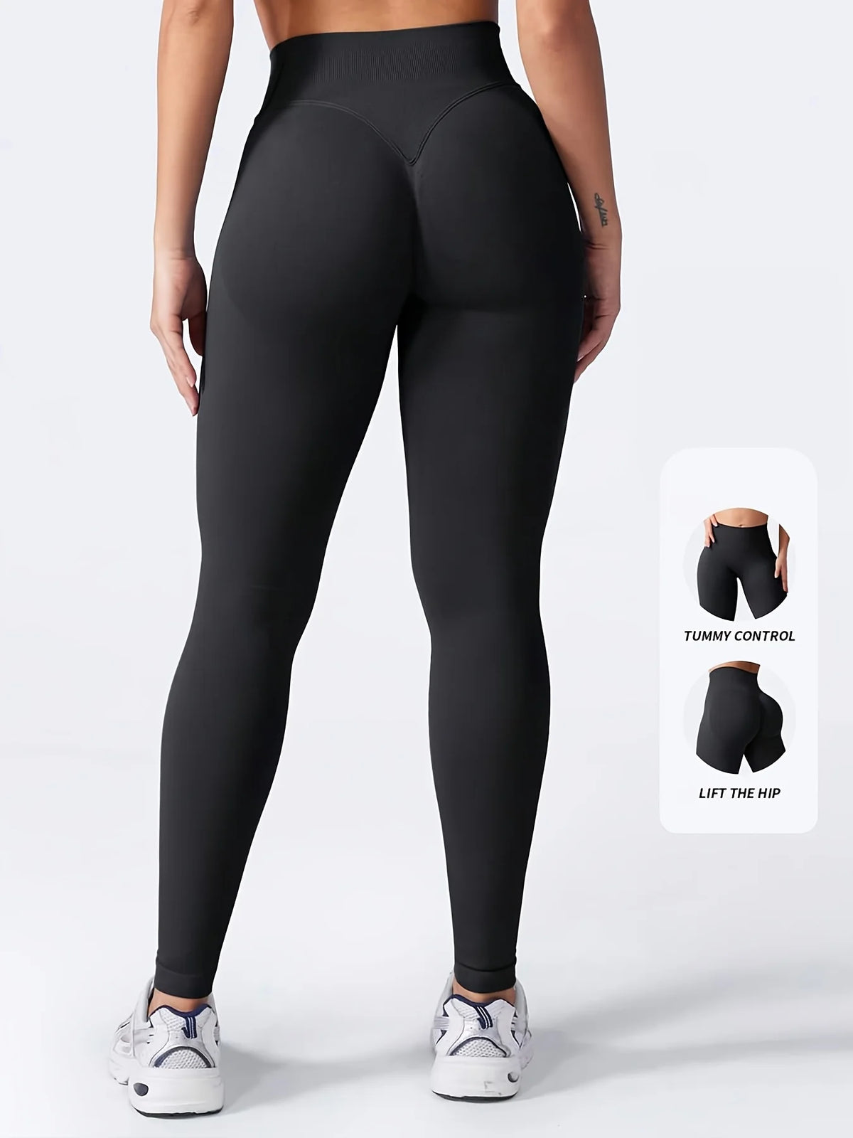 Women's High Waisted Seamless Workout Leggings