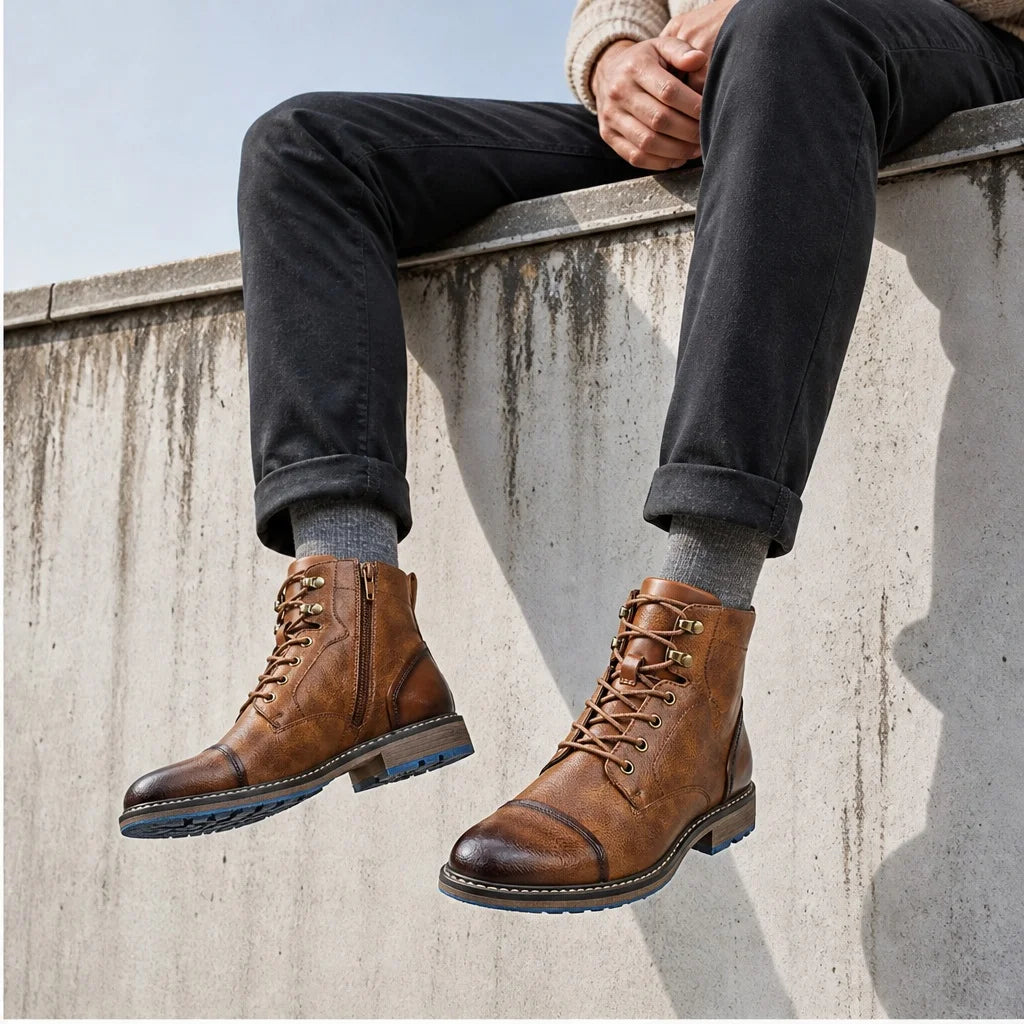 Men's Comfortable Retro Ankle Boots