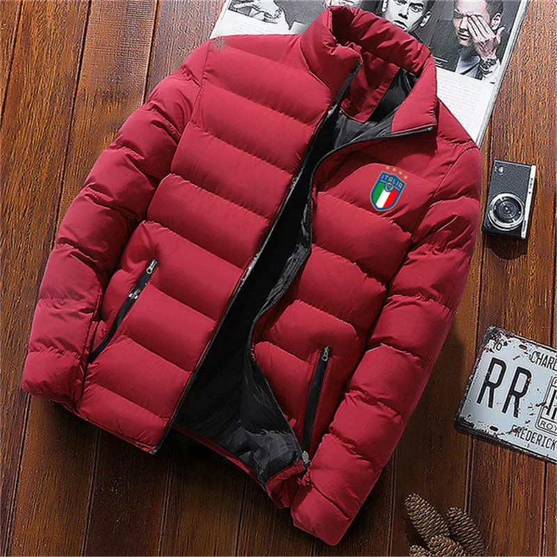 Men's Stand Collar Winter Coat