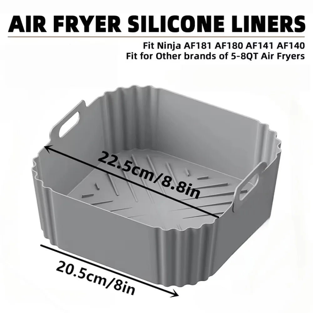 CrispPro Silicone Air Fryer Liners