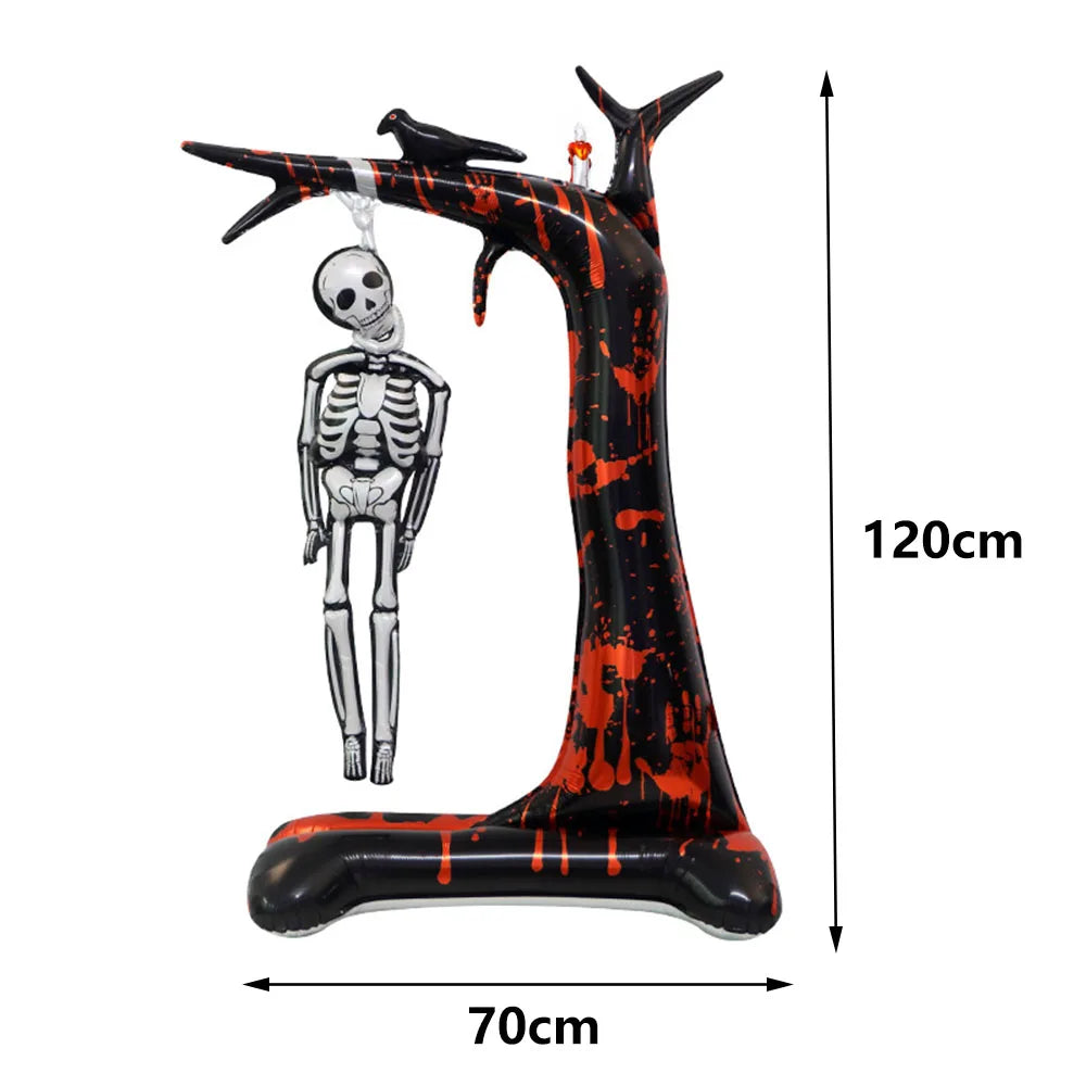 Halloween Foil Balloons – Large Standing Haunted House Balloons