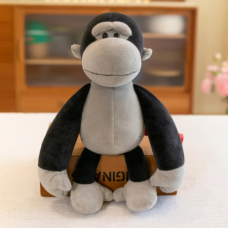 Jungle Animal Plush Toy Set – Soft Stuffed Wildlife Friends