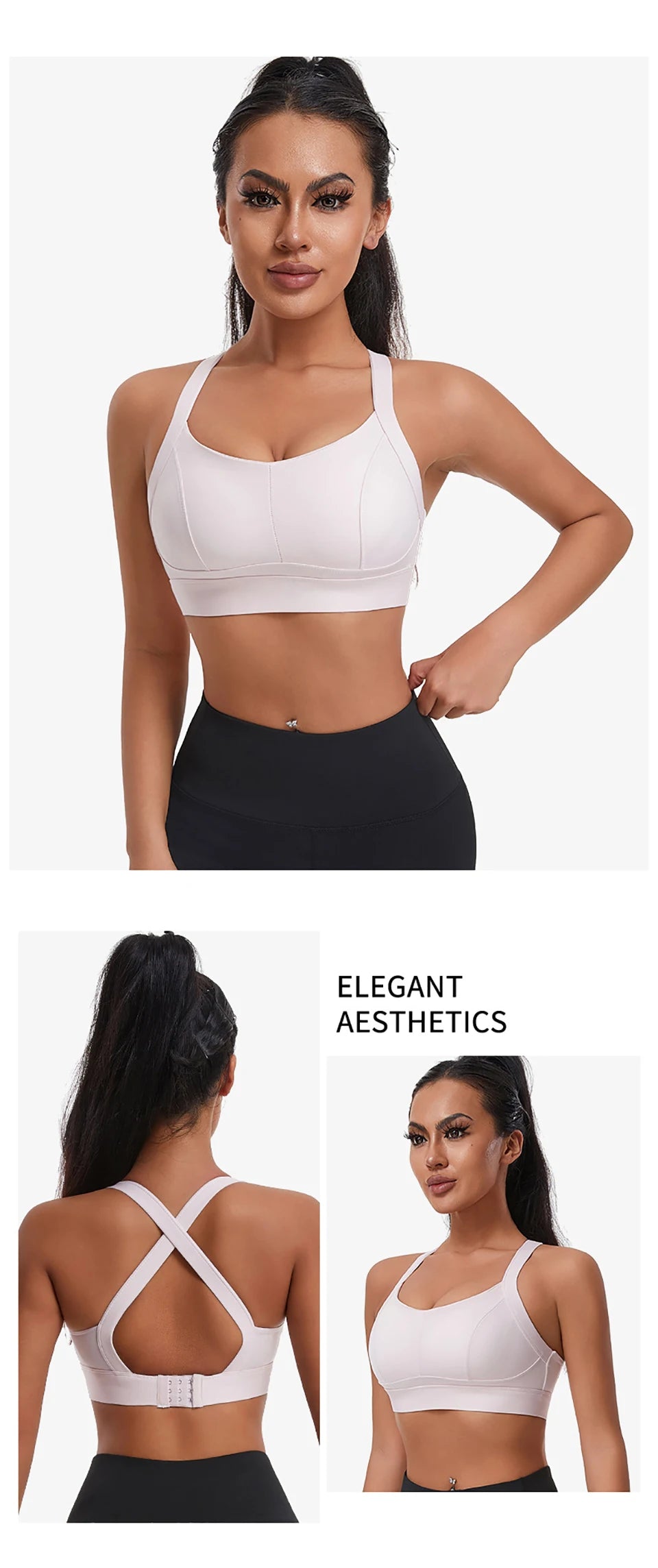 Women's High Impact Padded Sports Bra